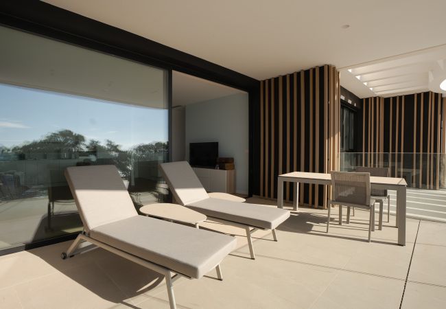 Apartahotel en Villajoyosa - PureSea Two bedroom apartment with the spacious te Apartahotel en Villajoyosa - PureSea Two bedroom apartment with the spacious te