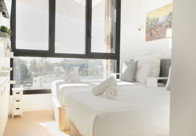 Apartahotel en Villajoyosa - PureSea Two bedroom apartment with the spacious te Apartahotel en Villajoyosa - PureSea Two bedroom apartment with the spacious te