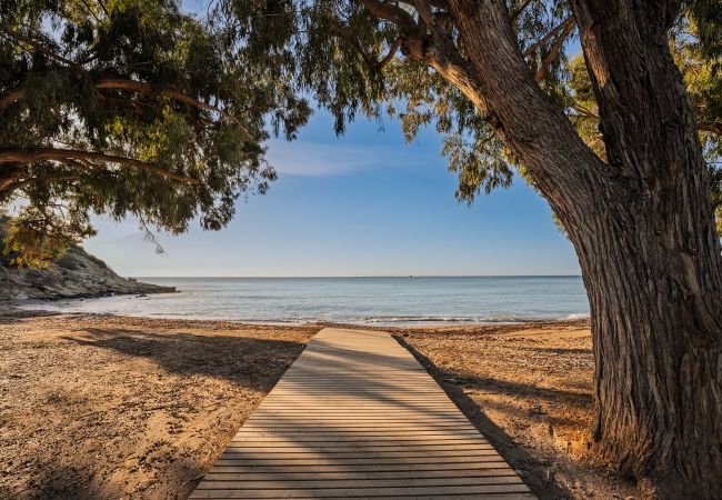 Apartahotel en Villajoyosa - PureSea Two bedroom apartment with the spacious te Apartahotel en Villajoyosa - PureSea Two bedroom apartment with the spacious te